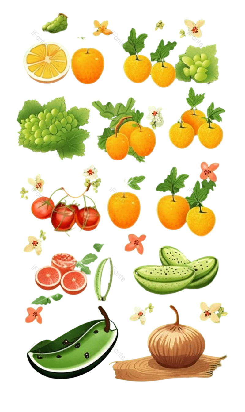 蔬菜图片,水果元素,苹果PNG,果蔬免抠素材